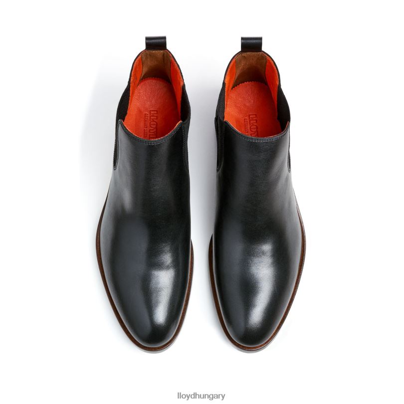 cipő HU LLOYD férfiak Jónás fekete 6444N473