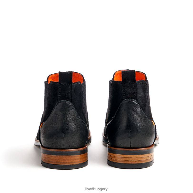 cipő HU LLOYD férfiak Jónás fekete 6444N57