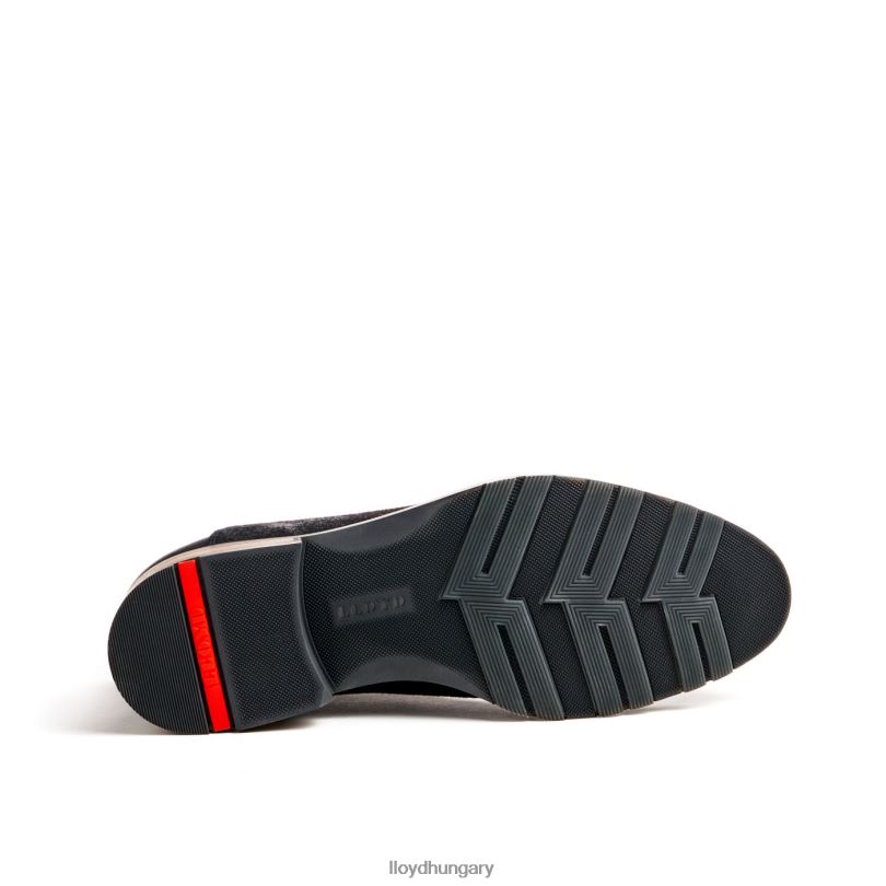 cipő HU LLOYD férfiak Jónás fekete 6444N57
