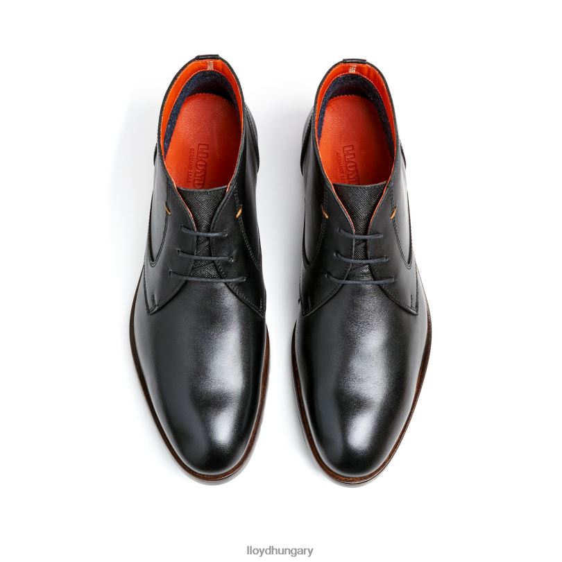 cipő HU LLOYD férfiak Jeffrey fekete 6444N470