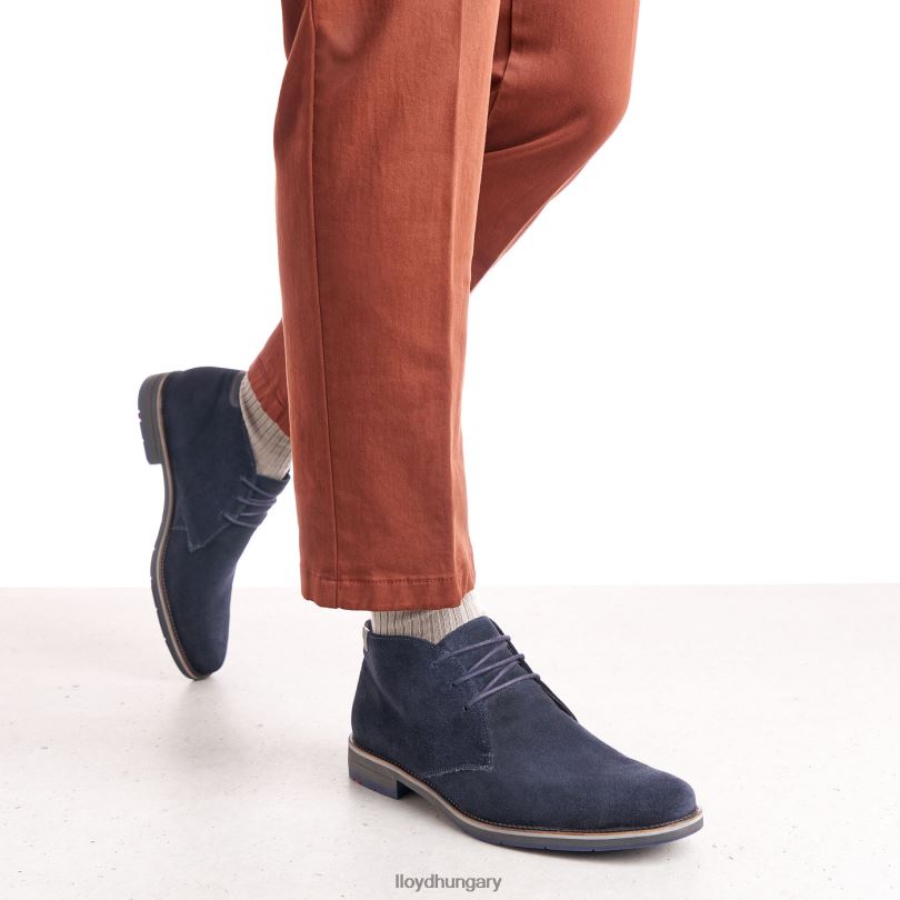 cipő HU LLOYD férfiak Lenard kék 6444N204