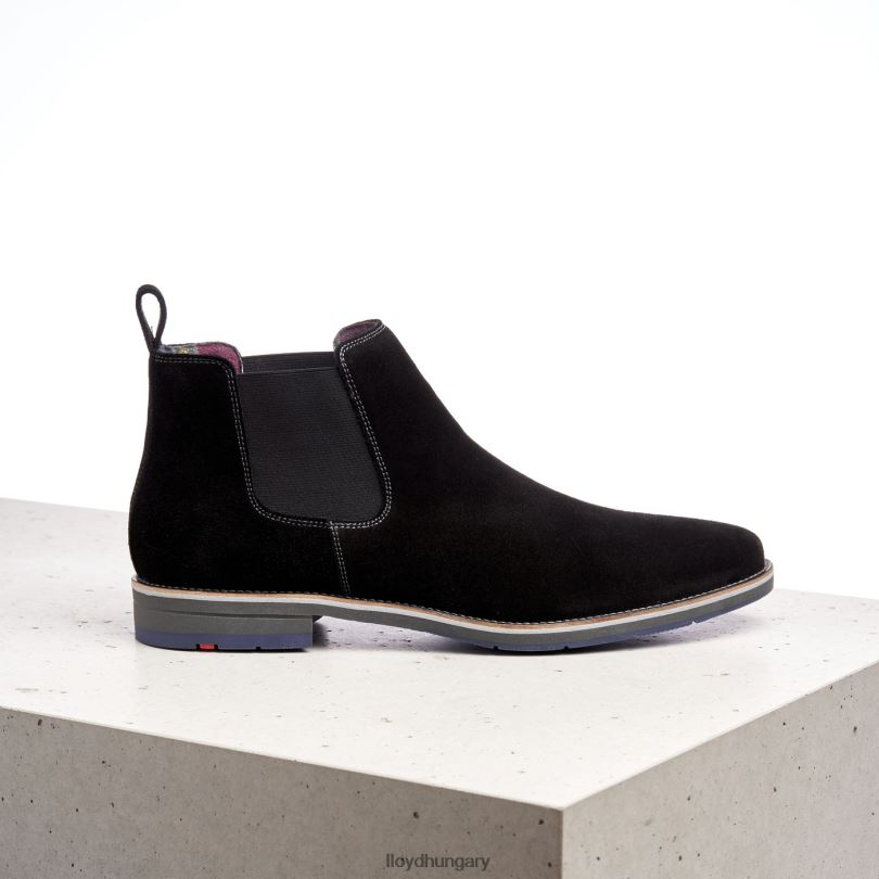 cipő HU LLOYD férfiak Leon fekete 6444N178