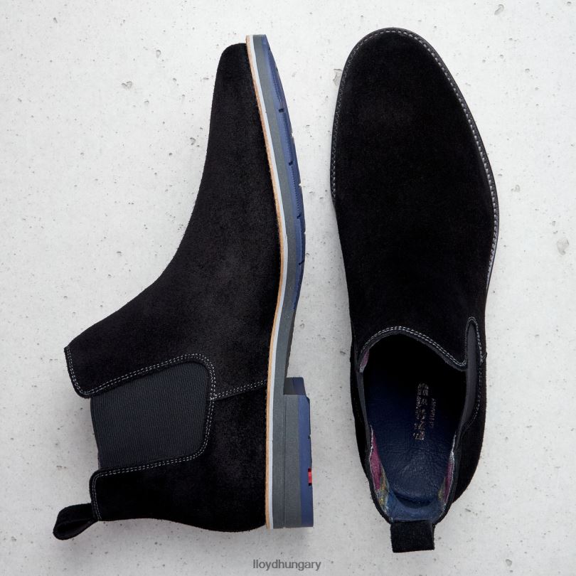 cipő HU LLOYD férfiak Leon fekete 6444N178