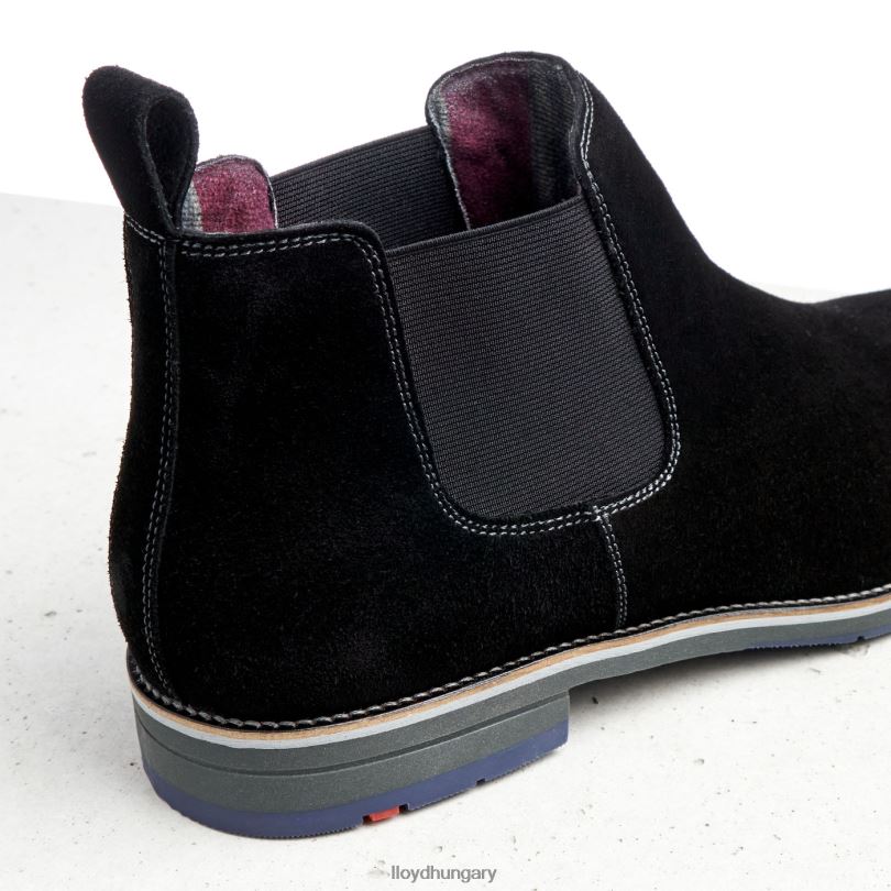 cipő HU LLOYD férfiak Leon fekete 6444N178