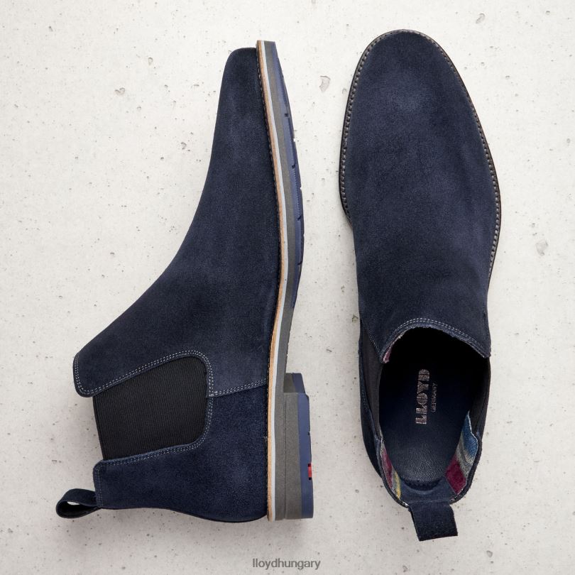 cipő HU LLOYD férfiak Leon kék 6444N565