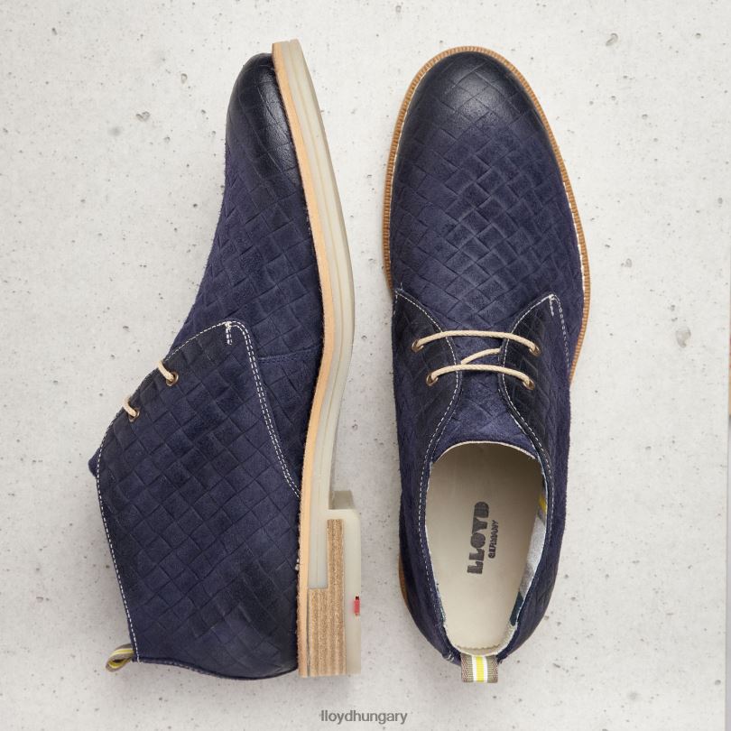 cipő HU LLOYD férfiak darius kék 6444N560