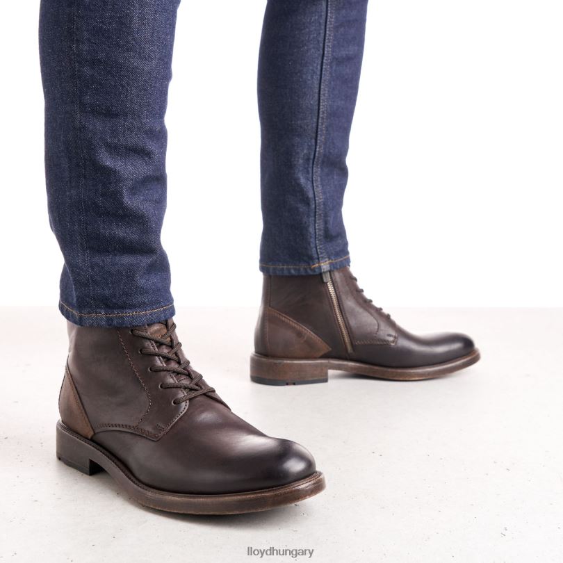 cipő HU LLOYD férfiak dupla barna 6444N526