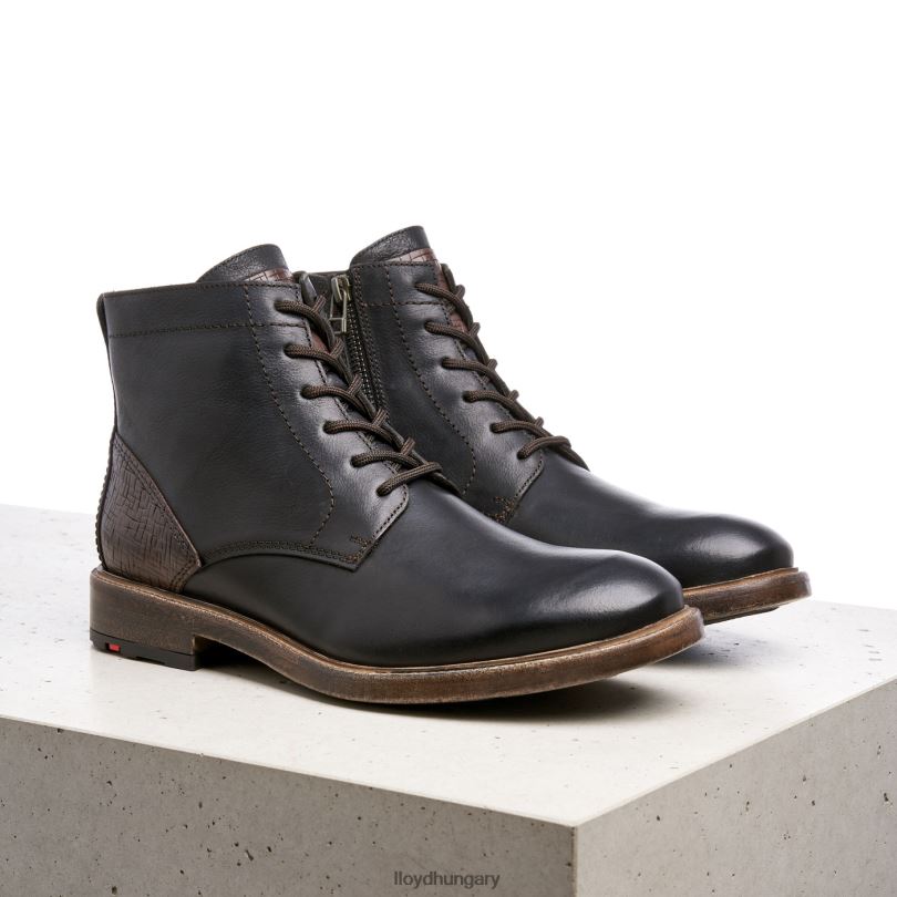 cipő HU LLOYD férfiak dupla fekete 6444N540