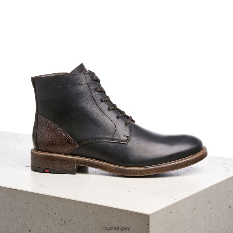 cipő HU LLOYD férfiak dupla fekete 6444N540