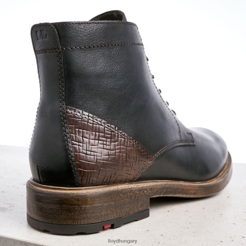 cipő HU LLOYD férfiak dupla fekete 6444N540