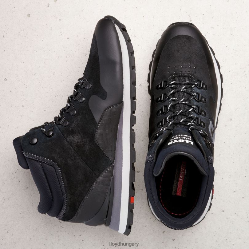 cipő HU LLOYD férfiak elwas fekete 6444N538