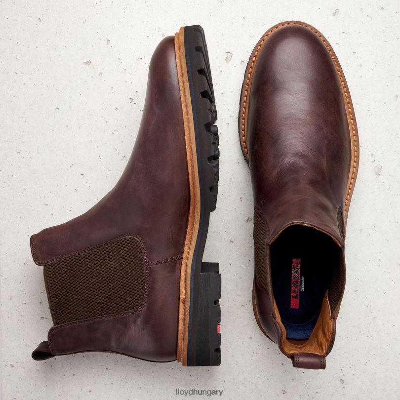 cipő HU LLOYD férfiak fedor barna 6444N523