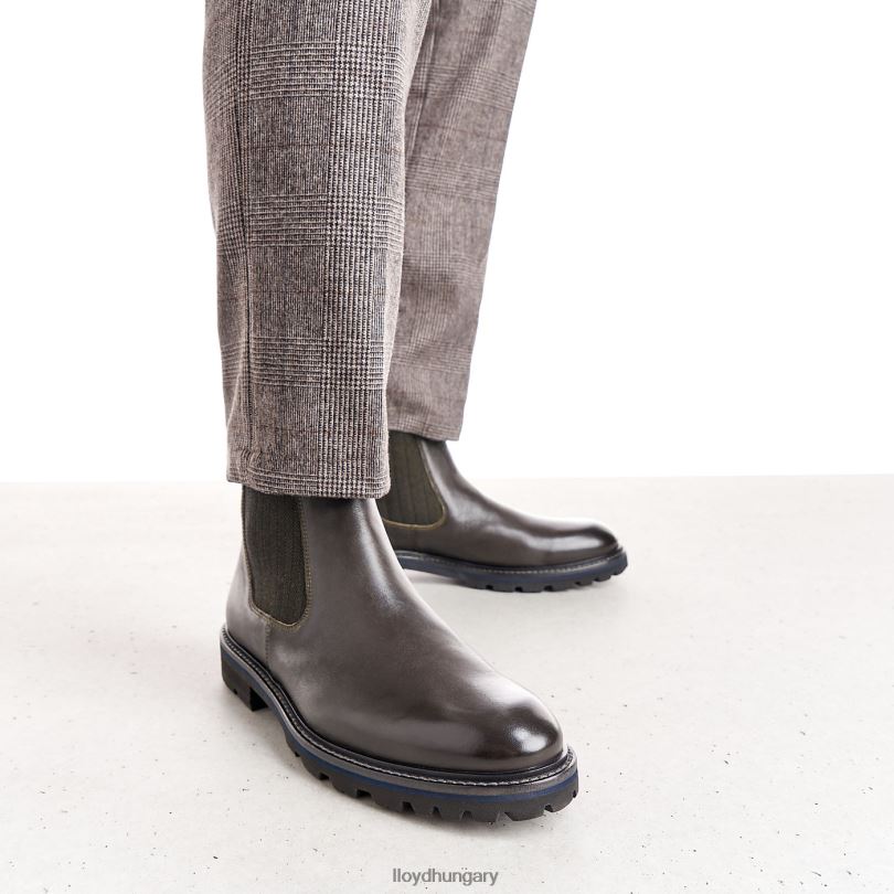 cipő HU LLOYD férfiak fedor szürke 6444N564