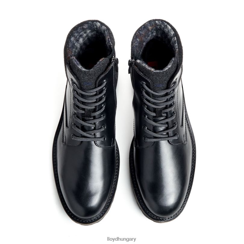 cipő HU LLOYD férfiak glenn fekete 6444N481