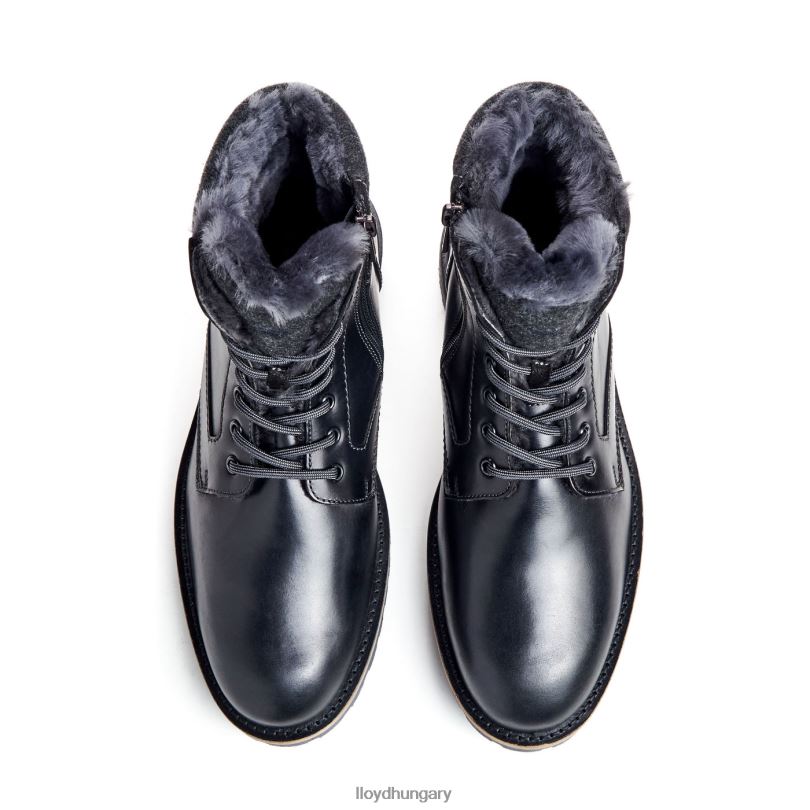 cipő HU LLOYD férfiak gloster fekete 6444N488