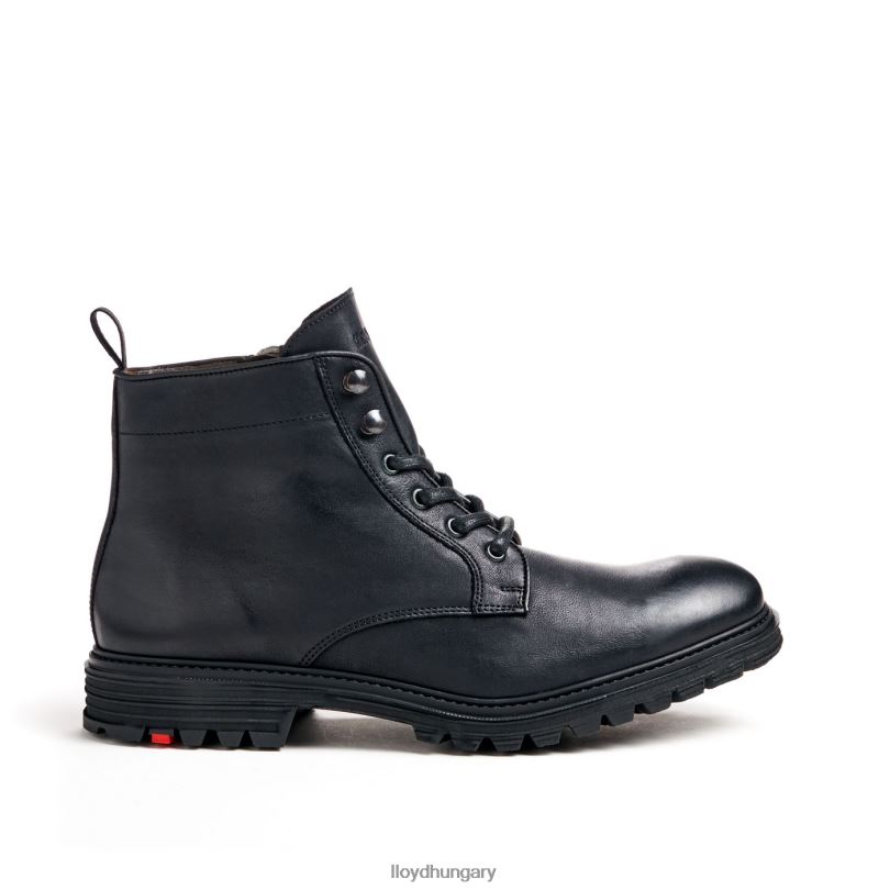 cipő HU LLOYD férfiak halifax fekete 6444N492