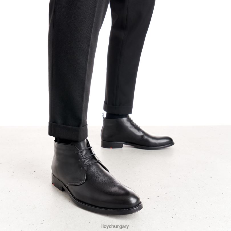 cipő HU LLOYD férfiak heras fekete 6444N34