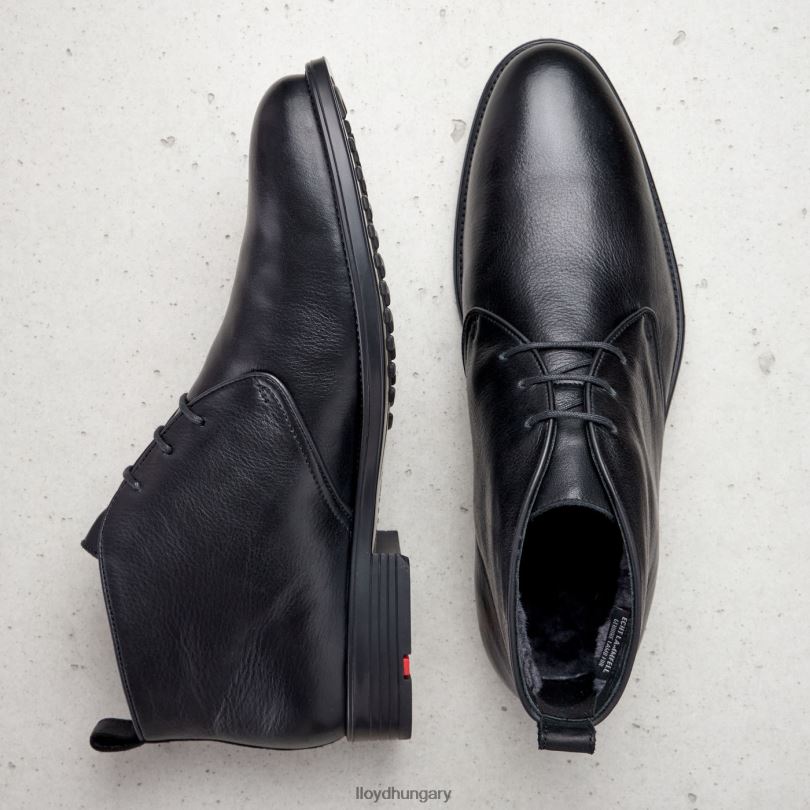 cipő HU LLOYD férfiak heras fekete 6444N34