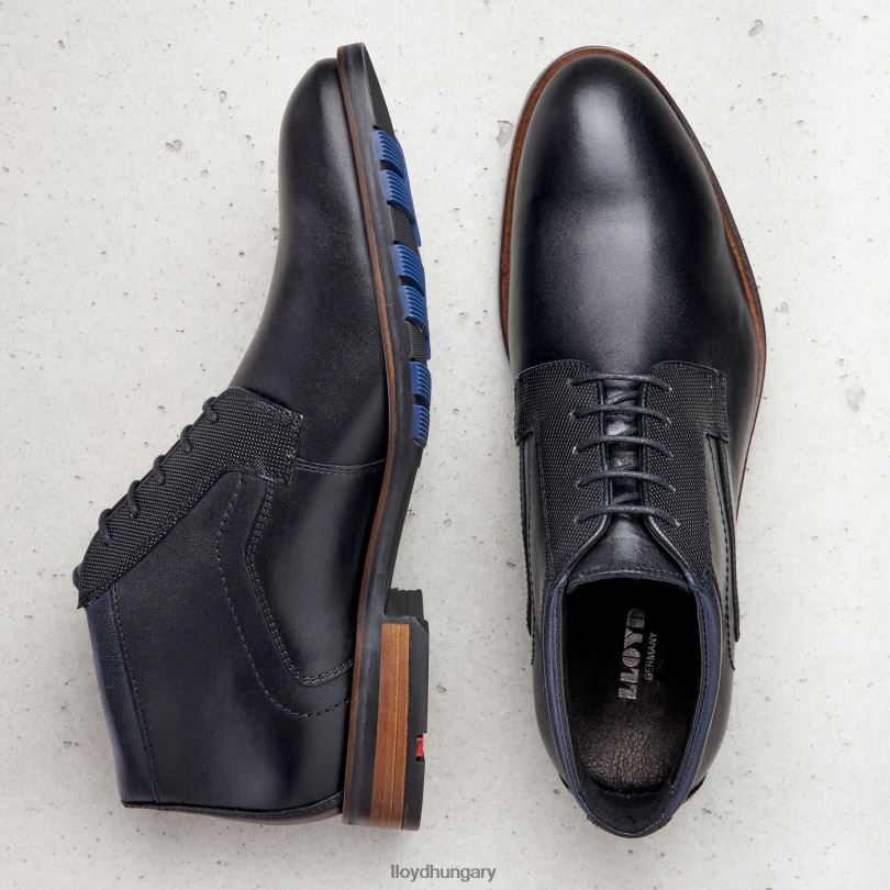 cipő HU LLOYD férfiak jaron fekete 6444N160