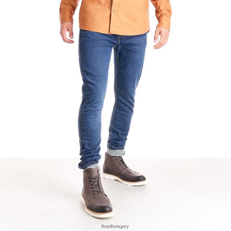 cipő HU LLOYD férfiak kirekeszt szürke 6444N552