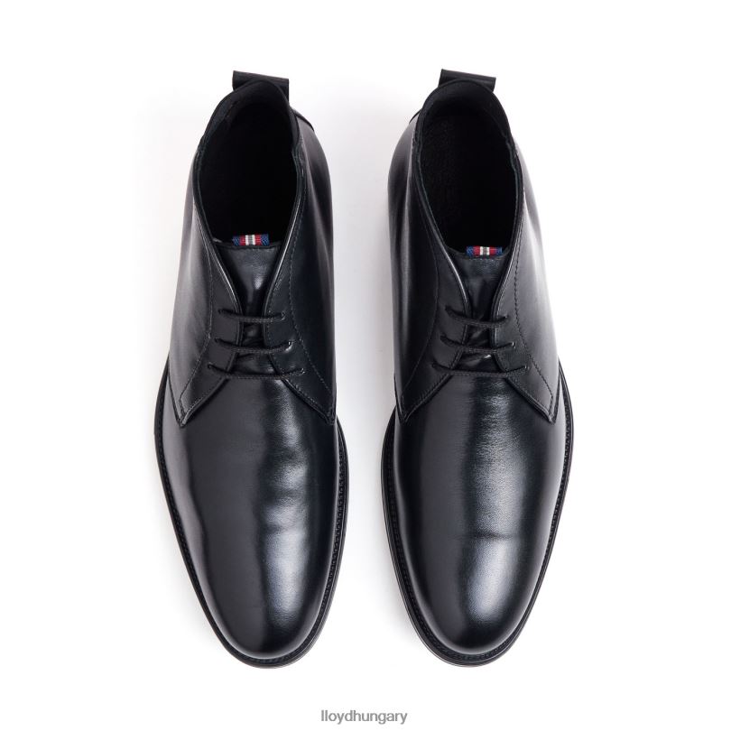 cipő HU LLOYD férfiak lapát fekete 6444N150