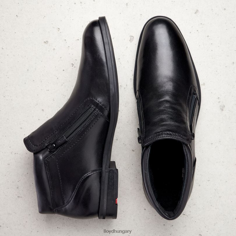 cipő HU LLOYD férfiak limba fekete 6444N159