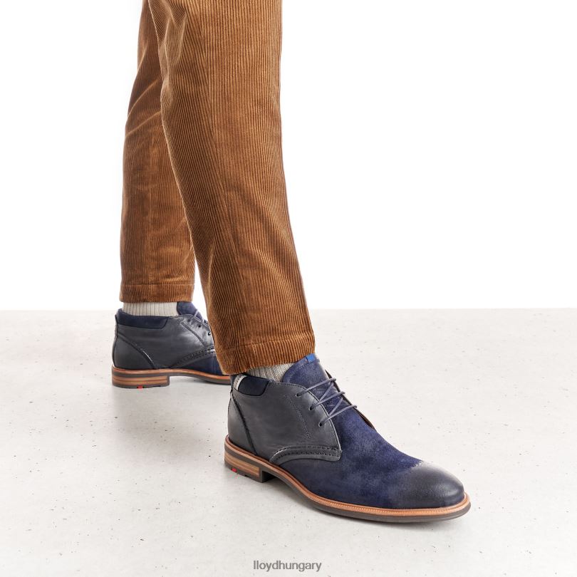 cipő HU LLOYD férfiak melvin kék 6444N262
