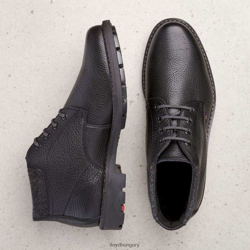 cipő HU LLOYD férfiak norin fekete 6444N527