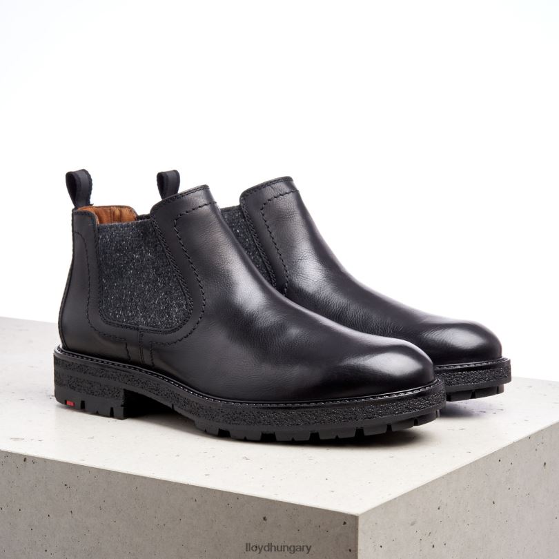 cipő HU LLOYD férfiak odem fekete 6444N530