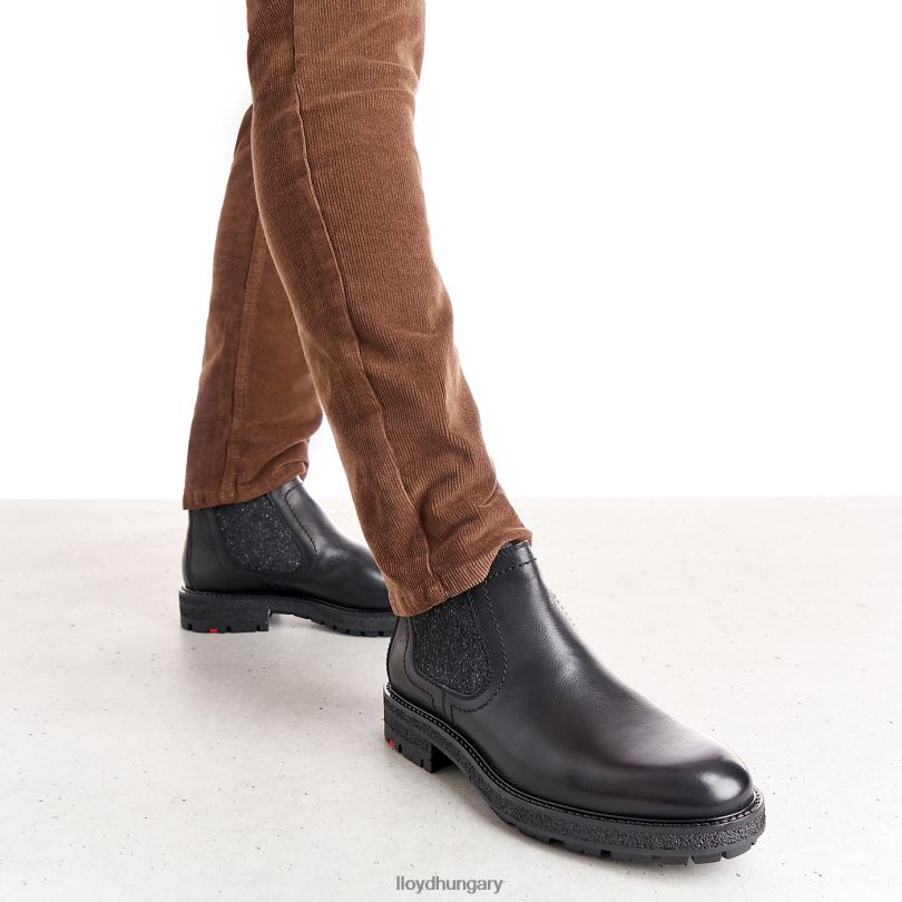 cipő HU LLOYD férfiak odem fekete 6444N530