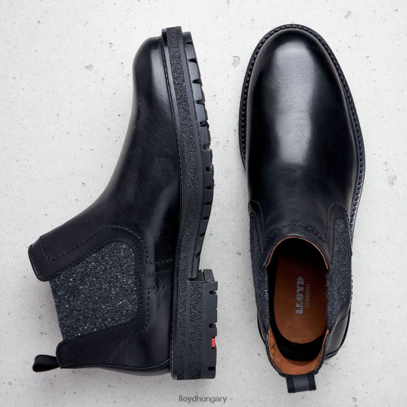 cipő HU LLOYD férfiak odem fekete 6444N530