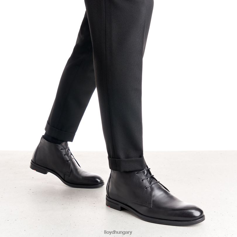 cipő HU LLOYD férfiak oroszlán fekete 6444N547