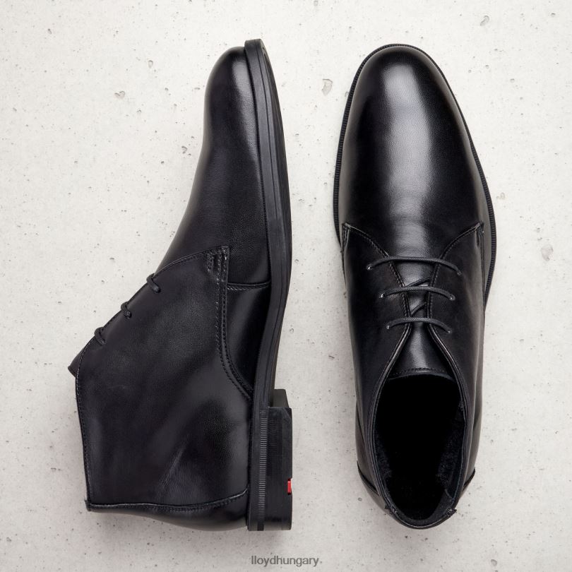 cipő HU LLOYD férfiak oroszlán fekete 6444N547