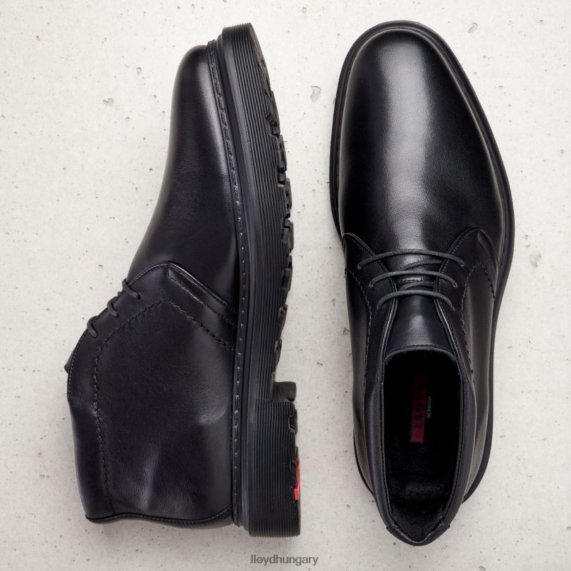 cipő HU LLOYD férfiak orry fekete 6444N570