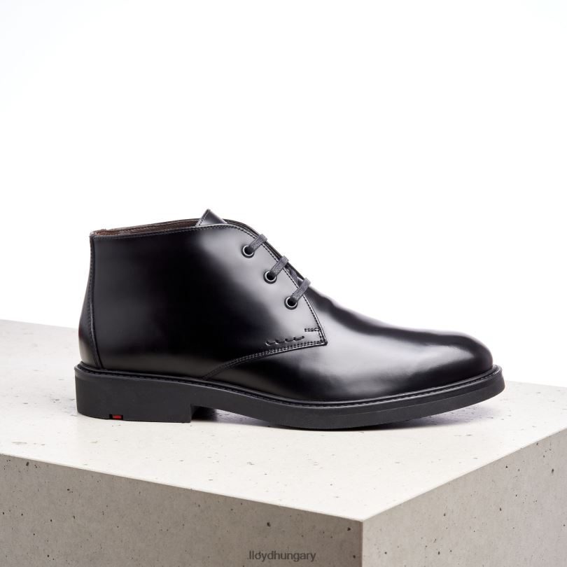 cipő HU LLOYD férfiak skal fekete 6444N197