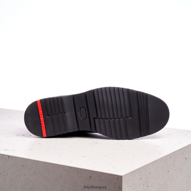 cipő HU LLOYD férfiak tagadó fekete 6444N503