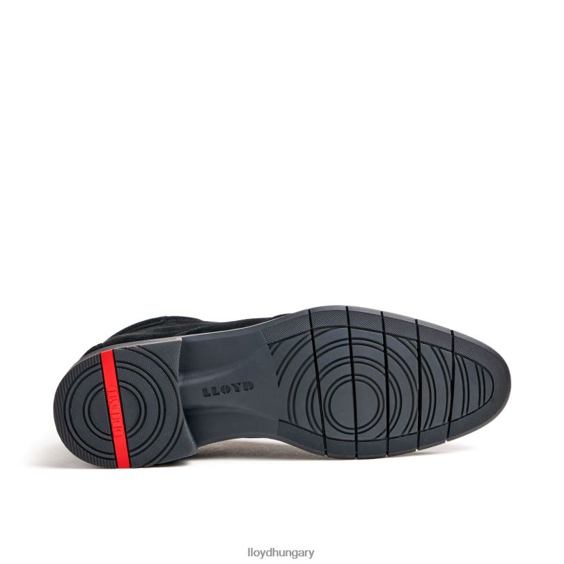 cipő HU LLOYD férfiak tamar fekete 6444N465