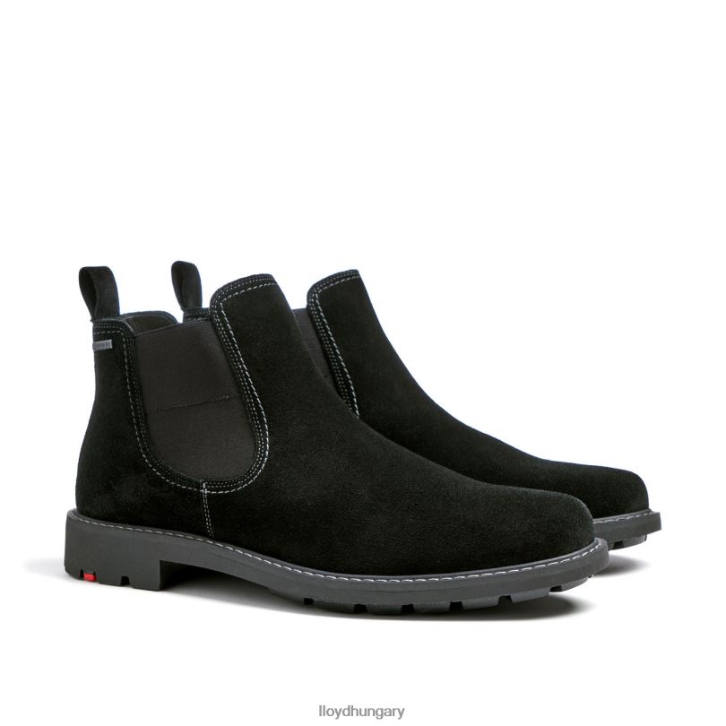 cipő HU LLOYD férfiak vallet fekete 6444N132