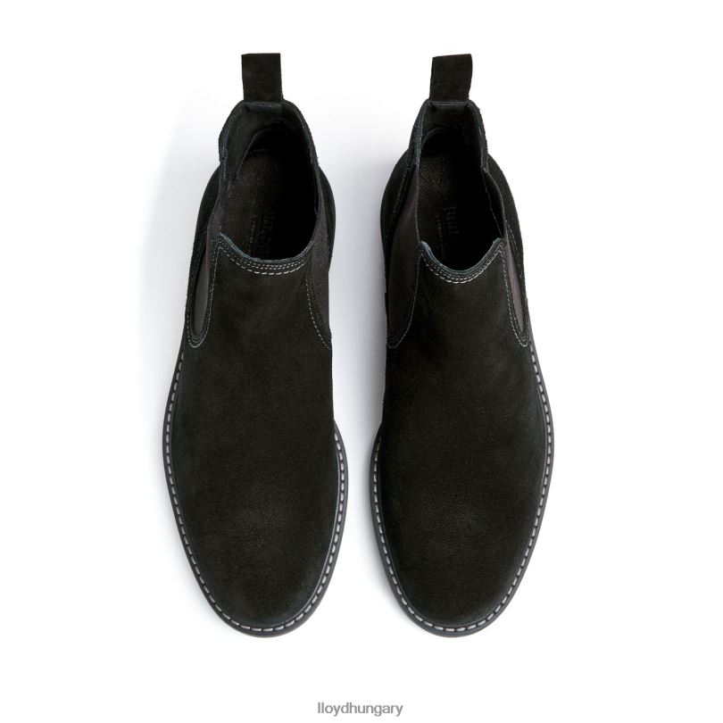 cipő HU LLOYD férfiak vallet fekete 6444N132