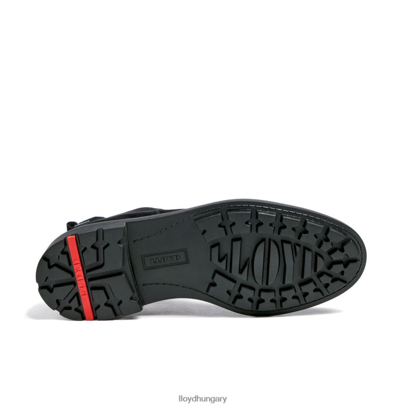 cipő HU LLOYD férfiak vallet fekete 6444N132