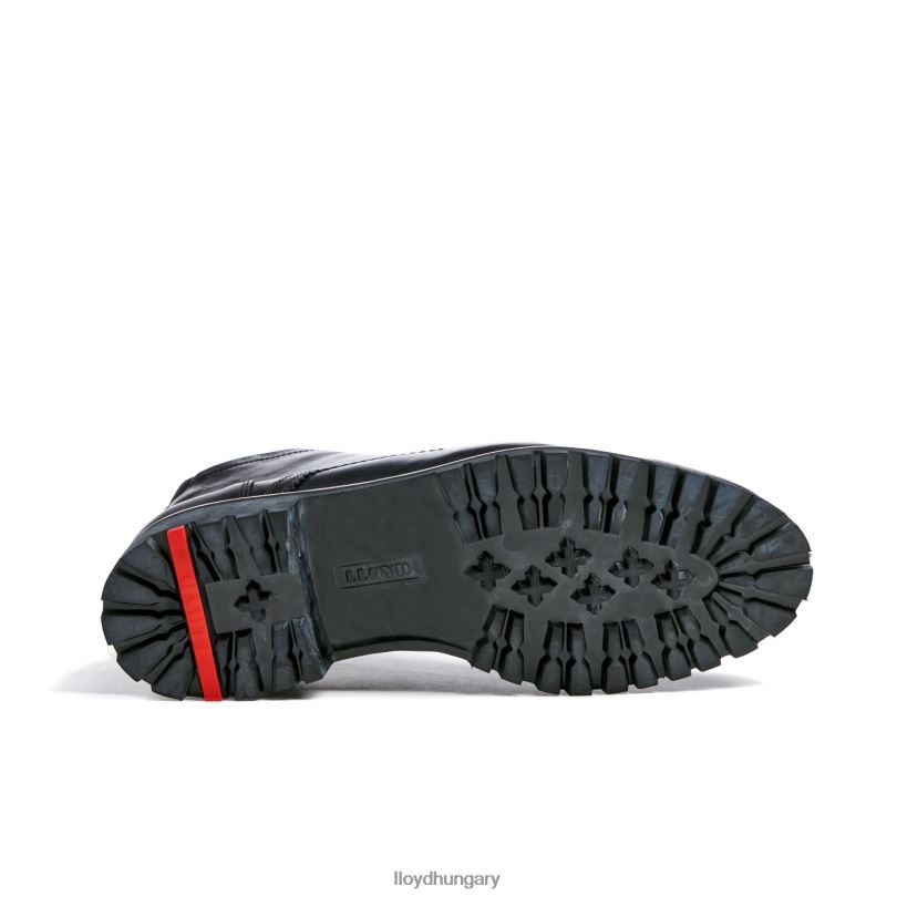 cipő HU LLOYD férfiak varello fekete 6444N516