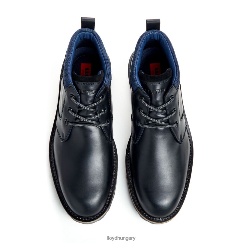 cipő HU LLOYD férfiak visby fekete 6444N510