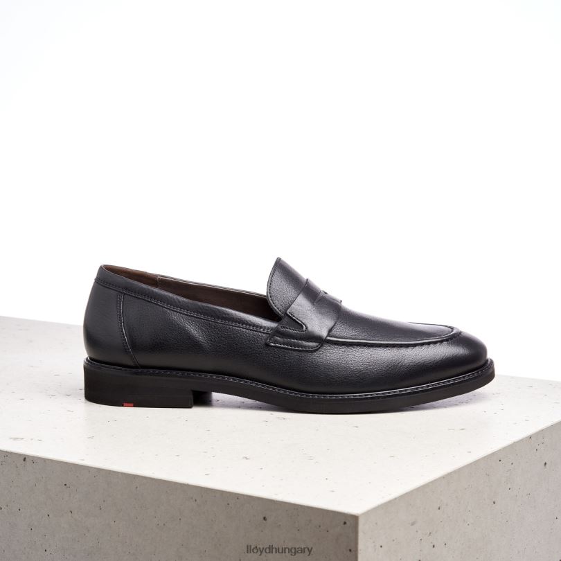 cipő HU LLOYD férfiak reg fekete 6444N179