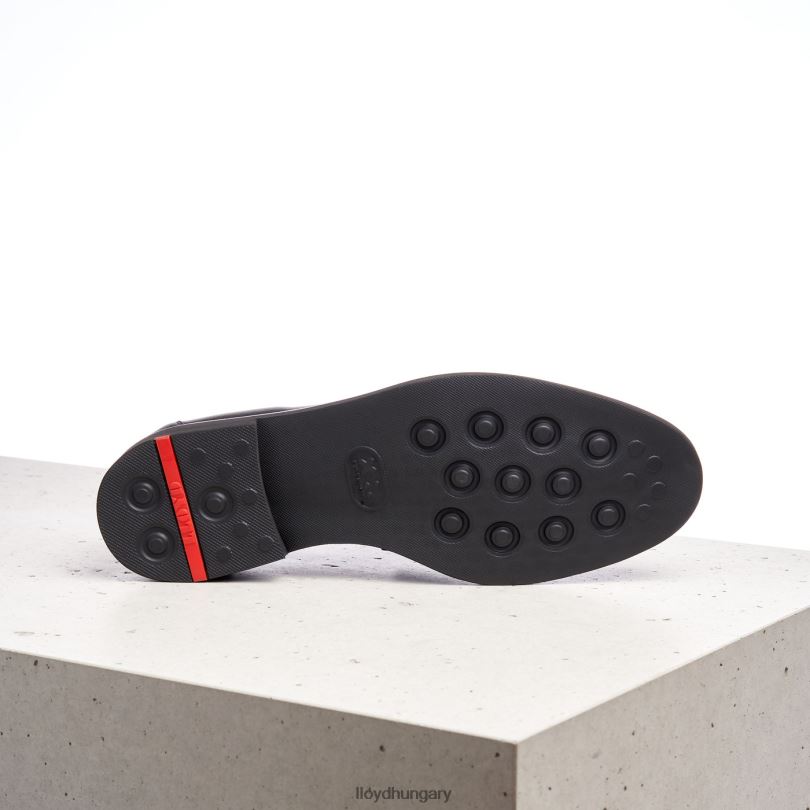 cipő HU LLOYD férfiak reg fekete 6444N179