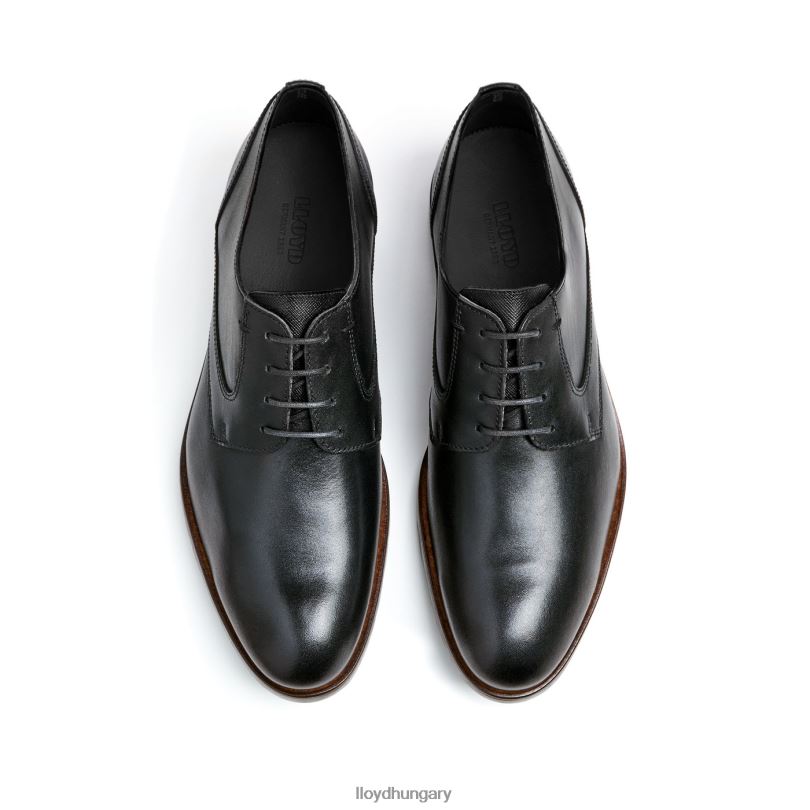 cipő HU LLOYD férfiak Jackson fekete 6444N48