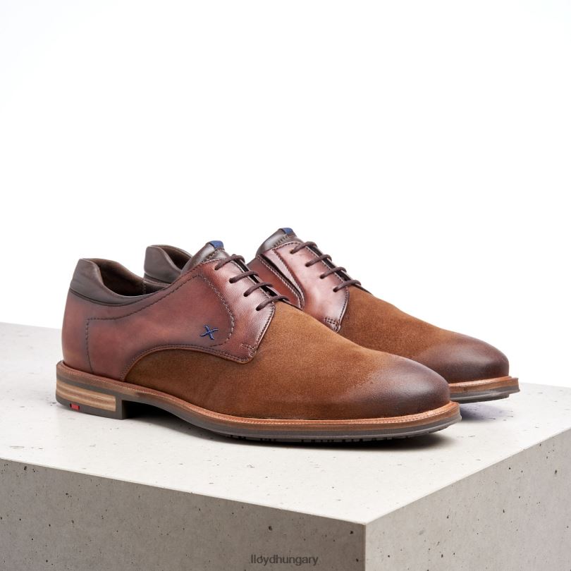 cipő HU LLOYD férfiak Kaunas (xtrawide) barna 6444N228