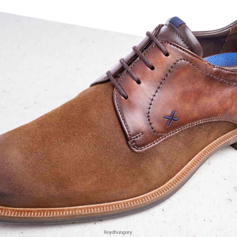 cipő HU LLOYD férfiak Kaunas (xtrawide) barna 6444N228