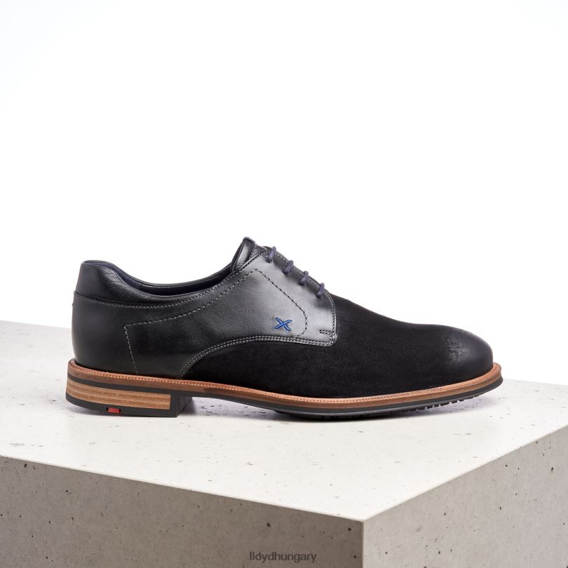 cipő HU LLOYD férfiak Kaunas (xtrawide) fekete 6444N243