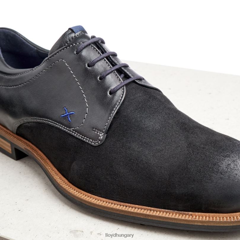 cipő HU LLOYD férfiak Kaunas (xtrawide) fekete 6444N243