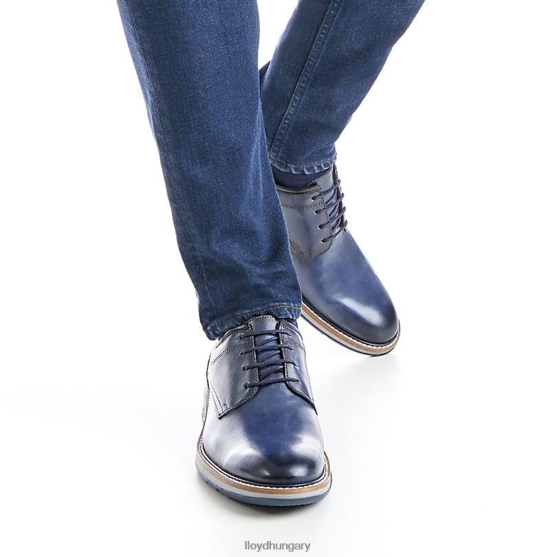 cipő HU LLOYD férfiak damon kék 6444N229